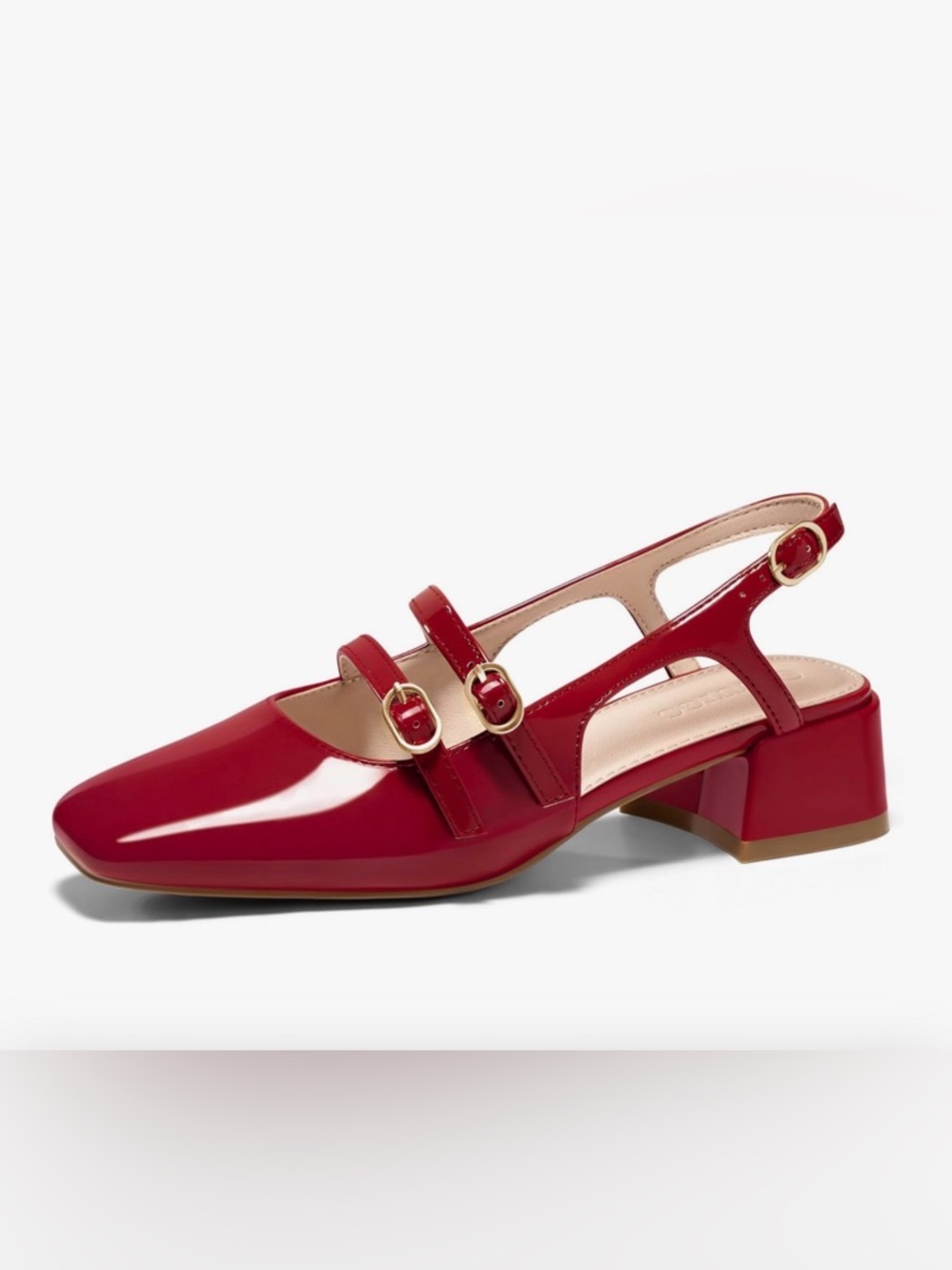 Women’s Patent Mary Jane Low Shoes
